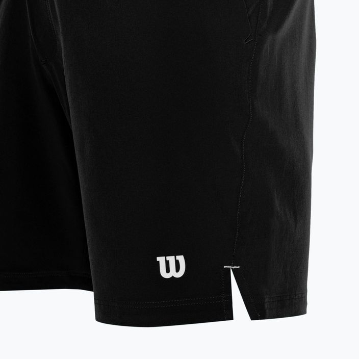 Pantaloni scurți de tenis pentru bărbați Wilson Team 7" black 3