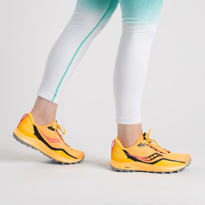Pantofi de alergare pentru femei Saucony Peregrine 12 galben S10737-16 2