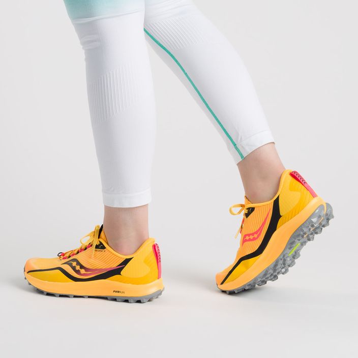 Pantofi de alergare pentru femei Saucony Peregrine 12 galben S10737-16 3