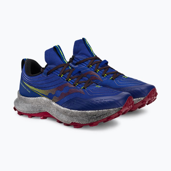 Pantofi de alergare pentru bărbați Saucony Endorphin Trial albastru S20647 5