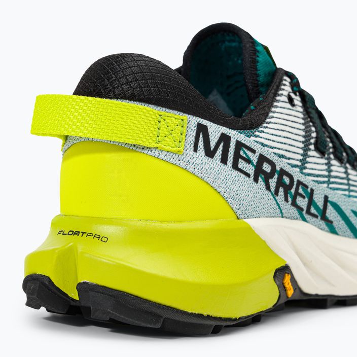 Merrell Agility Peak 4 pantofi de alergare pentru bărbați verzi J036841 9