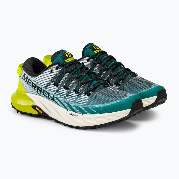 Pantofi de alergare pentru femei Merrell Agility Peak 4 verde J036990 4