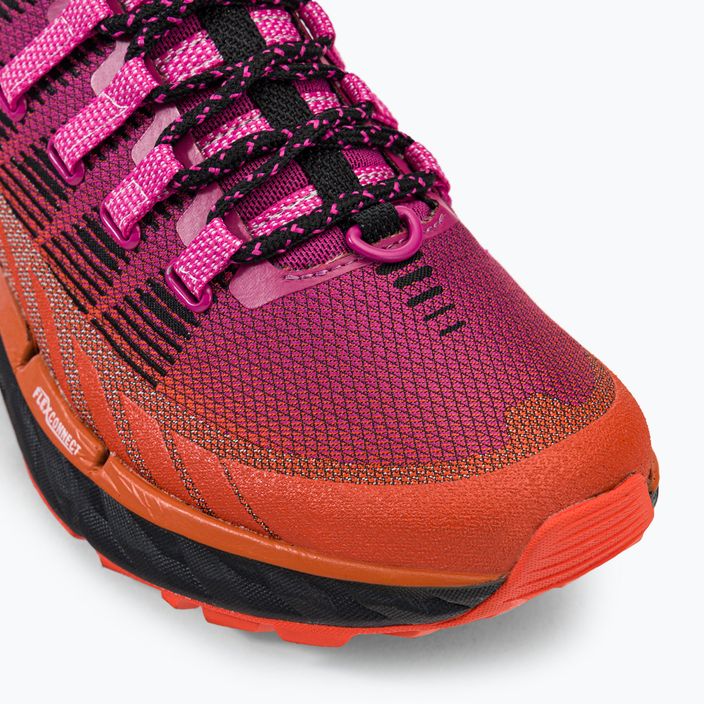 Pantofi de alergare pentru femei Merrell Agility Peak 4 pink-orange J067524 7
