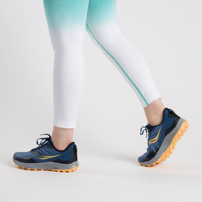 Pantofi de alergare pentru femei Saucony Peregrine 12 albastru marin S10737 3