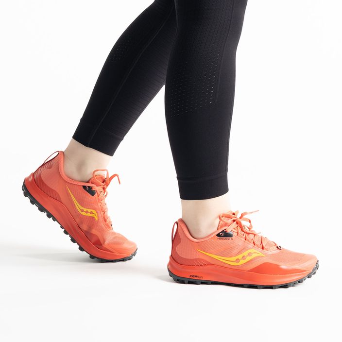 Pantofi de alergare pentru femei Saucony Peregrine 12 roșu S10737 2