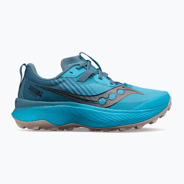 Pantofi de alergare bărbați Saucony Endorphin Edge ocean/negru pentru bărbați 12
