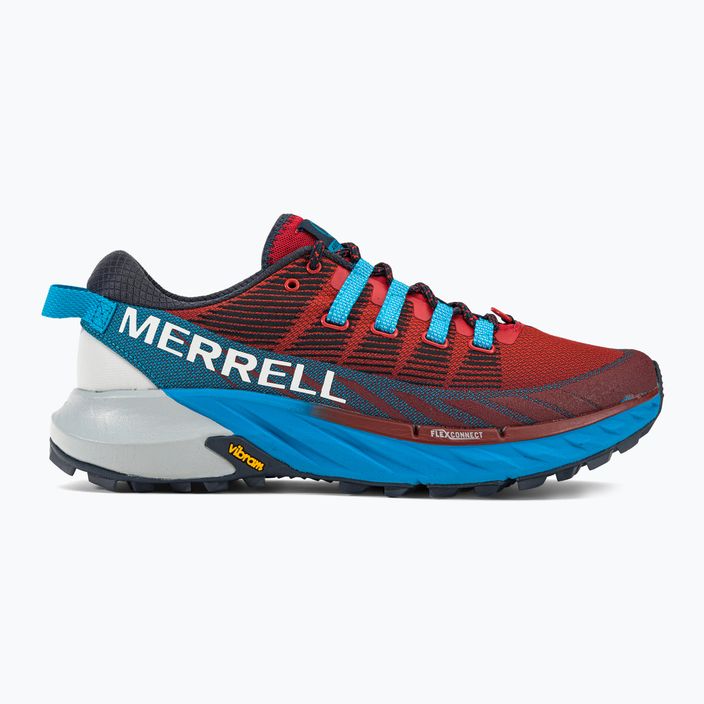 Bărbați Merrell Agility Peak 4 roșu-albastru pantofi de alergare J067463 2