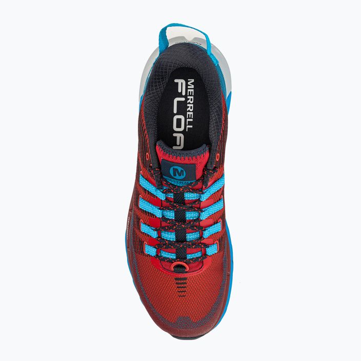 Bărbați Merrell Agility Peak 4 roșu-albastru pantofi de alergare J067463 6