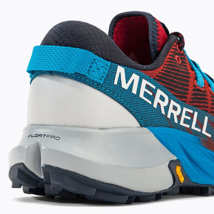Bărbați Merrell Agility Peak 4 roșu-albastru pantofi de alergare J067463 9