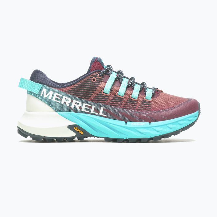 Merrell Agility Peak 4 pantofi de alergare pentru femei burgundy-blue J067546 12