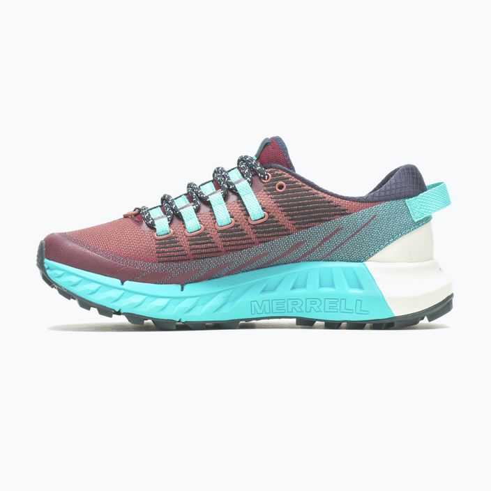 Merrell Agility Peak 4 pantofi de alergare pentru femei burgundy-blue J067546 13