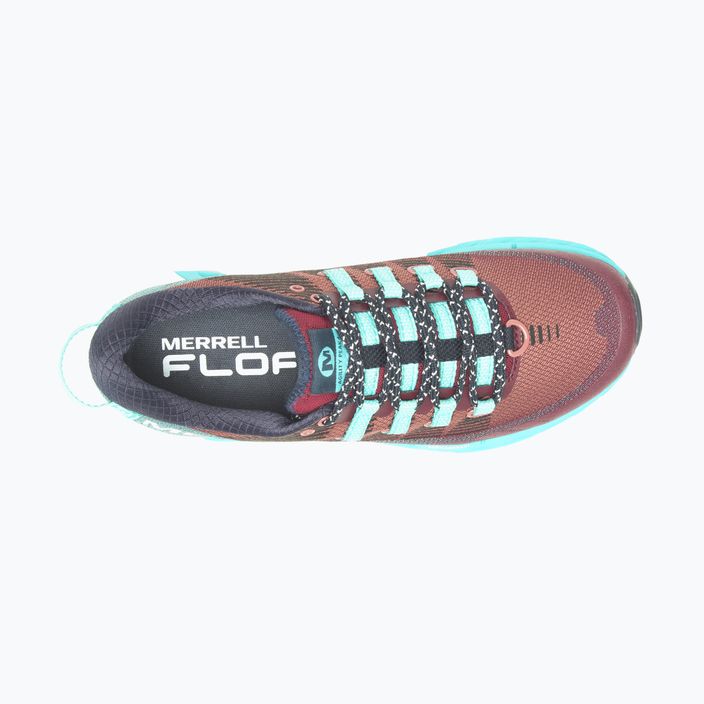 Merrell Agility Peak 4 pantofi de alergare pentru femei burgundy-blue J067546 15