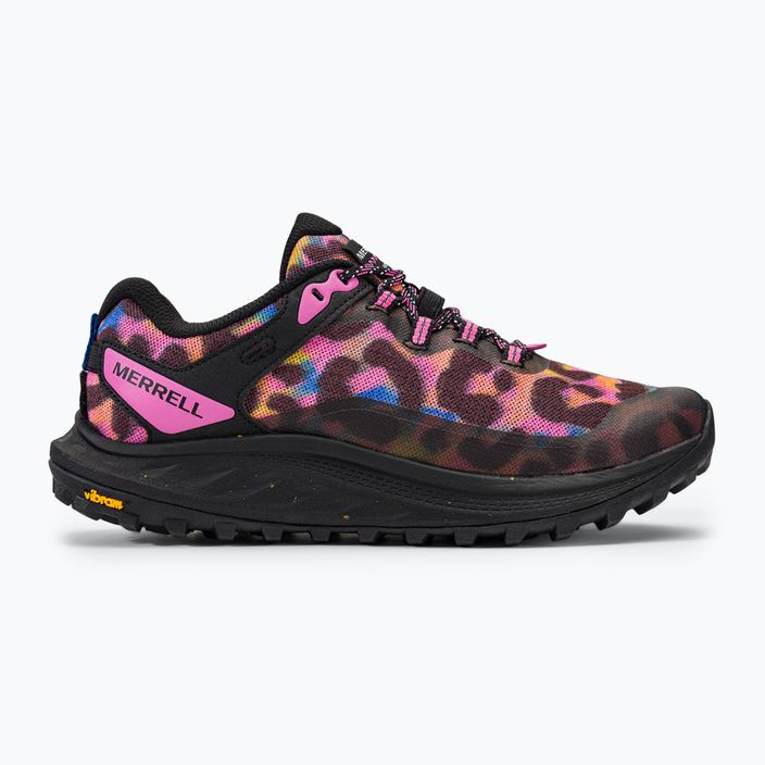 Pantofi de alergare pentru femei Merrell Antora 3 Leopard roz și negru J067554 2