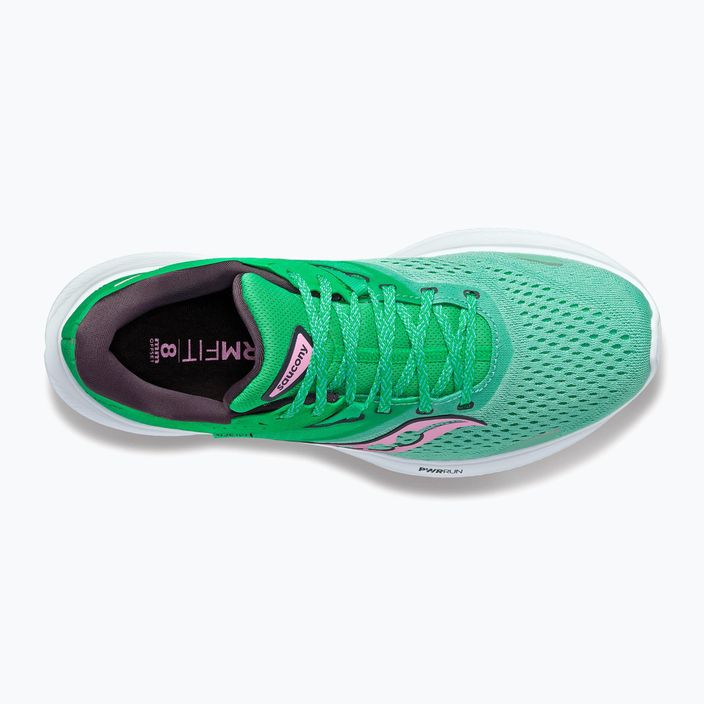 Pantofi de alergare pentru femei Saucony Ride 16 verde S10830-25 14