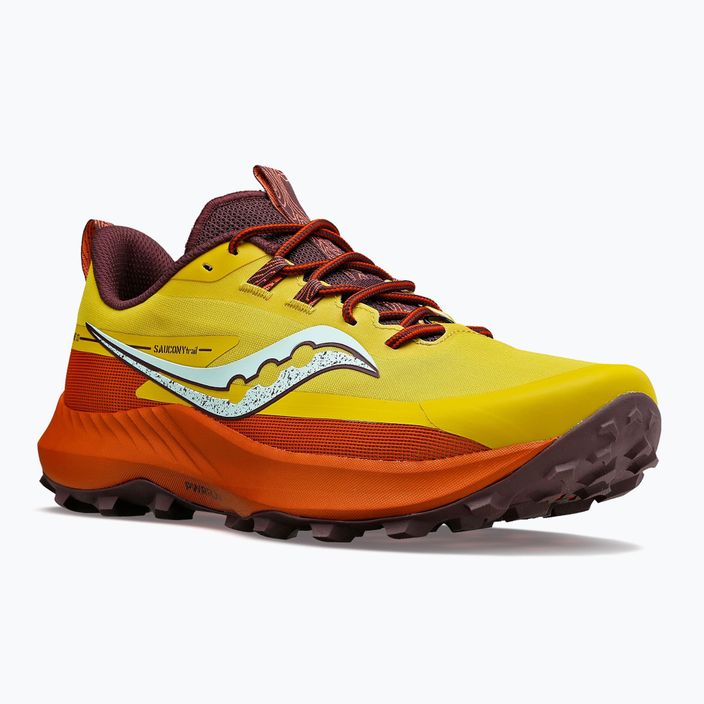 Pantofi de alergare pentru femei Saucony Peregrine 13 galben-portocaliu S10838-35 11