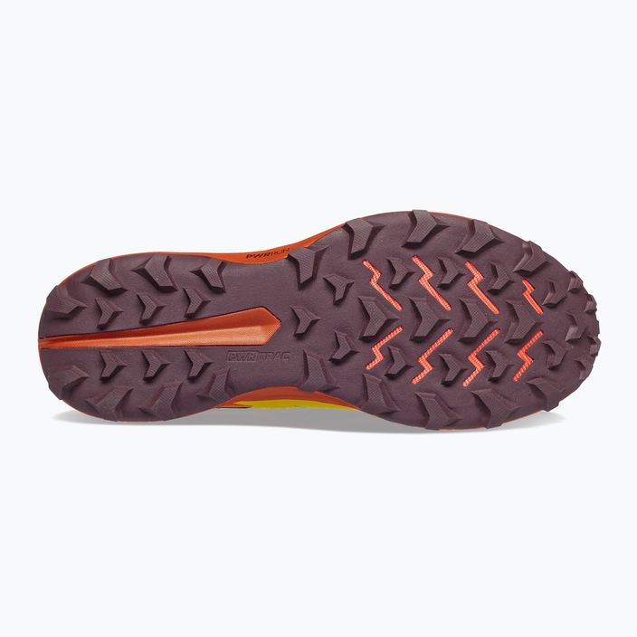 Pantofi de alergare pentru femei Saucony Peregrine 13 galben-portocaliu S10838-35 15