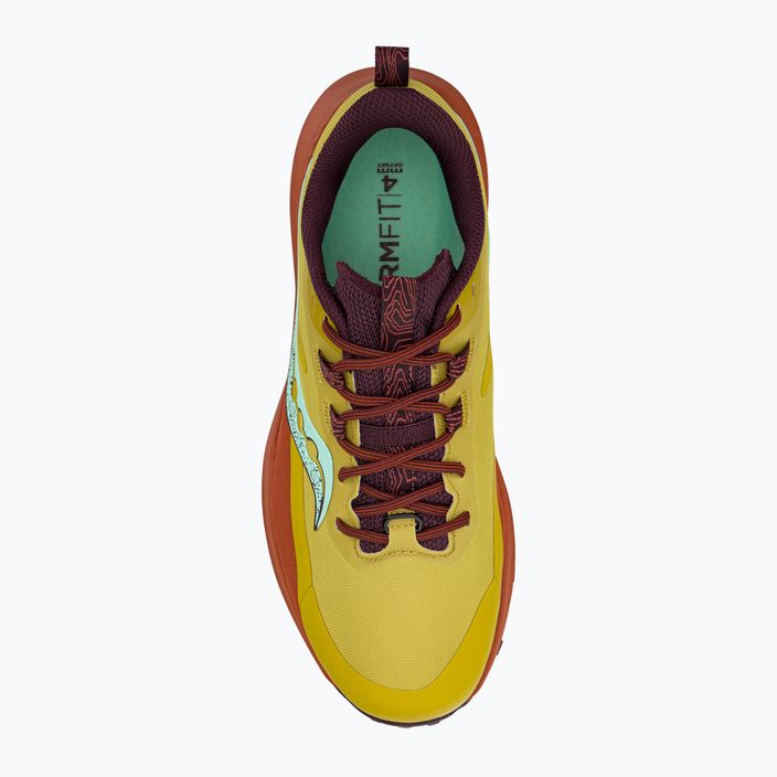 Pantofi de alergare pentru femei Saucony Peregrine 13 galben-portocaliu S10838-35 6