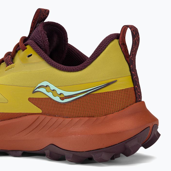 Pantofi de alergare pentru femei Saucony Peregrine 13 galben-portocaliu S10838-35 10