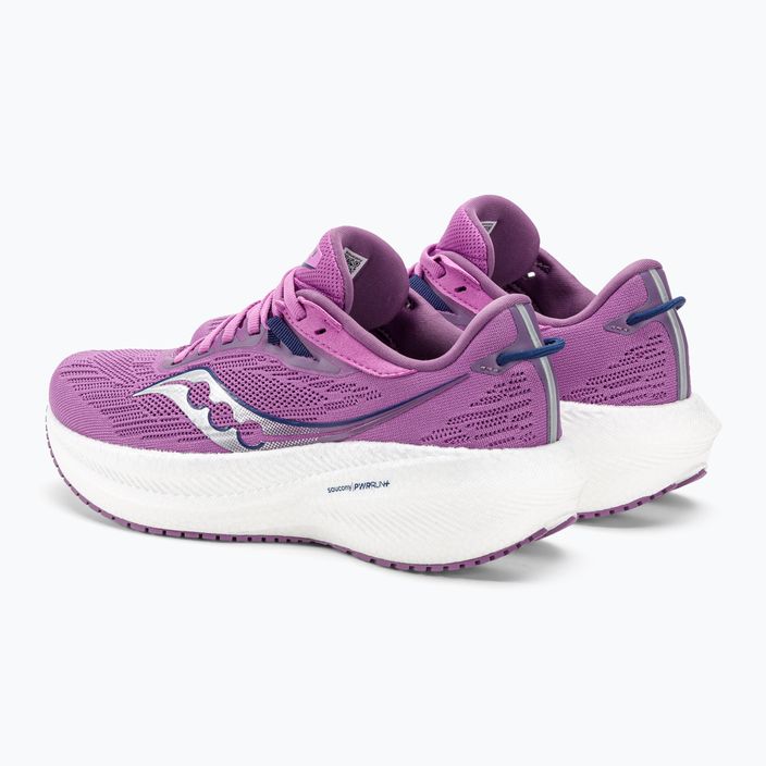 Pantofi de alergare pentru femei Saucony Triumph 21 grape/indigo 4