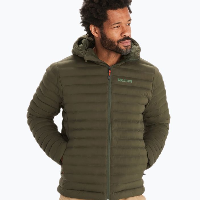 Marmot Echo Featherless Hoody jachetă de puf pentru bărbați  verde 34790