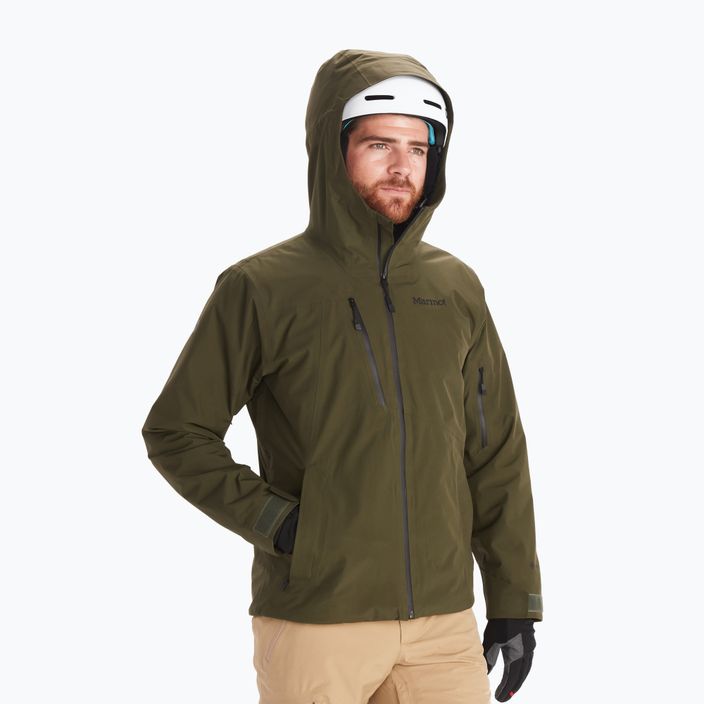 Jachetă de schi pentru bărbați Marmot Lightray Gore Tex verde 11000-4859 2