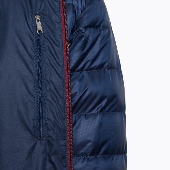 Marmot jachetă în puf pentru bărbați Ares albastru marin și maro 71260 4