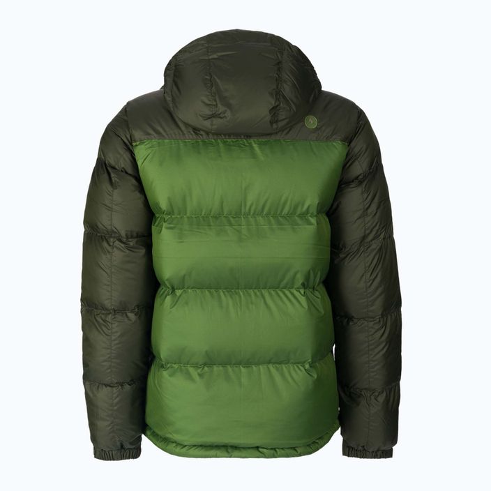 Marmot Guides Down Hoody pentru bărbați  jachetă cu glugă de puf verde 73060 2