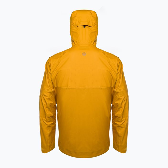 Jachetă de trekking pentru bărbați Marmot Mitre Peak Gore Tex galben M12685 3