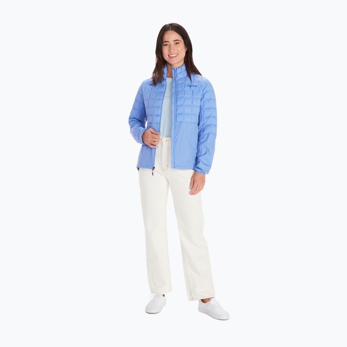 Jachetă hibridă fără pene Marmot Echo Featherless pentru femei albastru M12394 6
