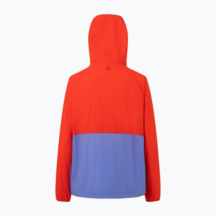 Marmot Campana Anorak jachetă de vânt pentru femei roșu-albastru M1263221749 8