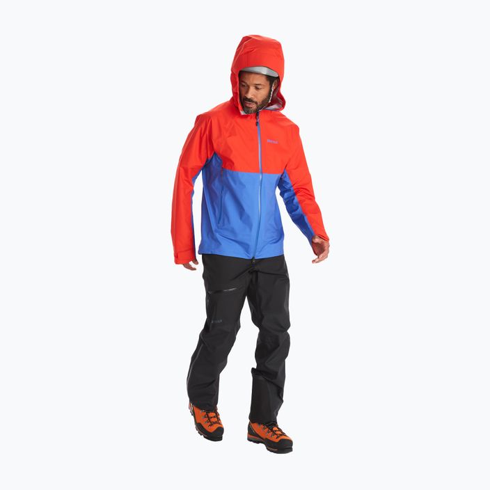 Marmot Mitre Peak GTX jachetă de ploaie pentru bărbați roșu-albastru M12685-21750 3