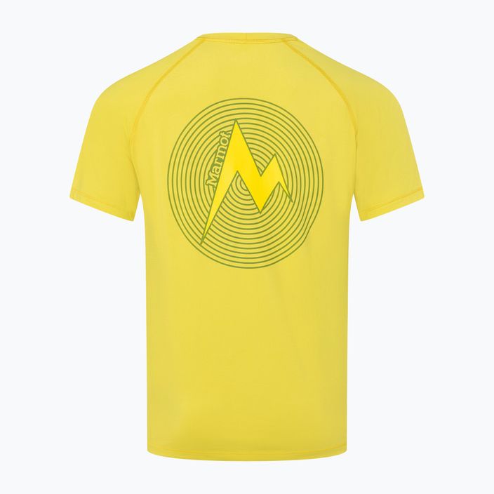Marmot Windridge Graphic cămașă de trekking pentru bărbați galben M14155-21536 2