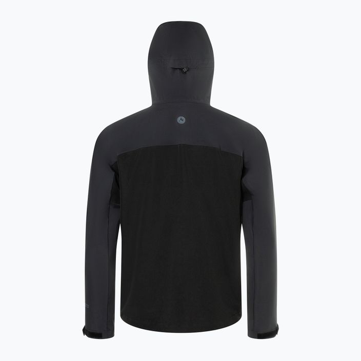 Jachetă softshell pentru bărbați Marmot Rom Gore Tex black 2