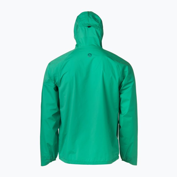 Jachetă protecție ploaie pentru bărbați Marmot Superalloy Bio Rain clover 9