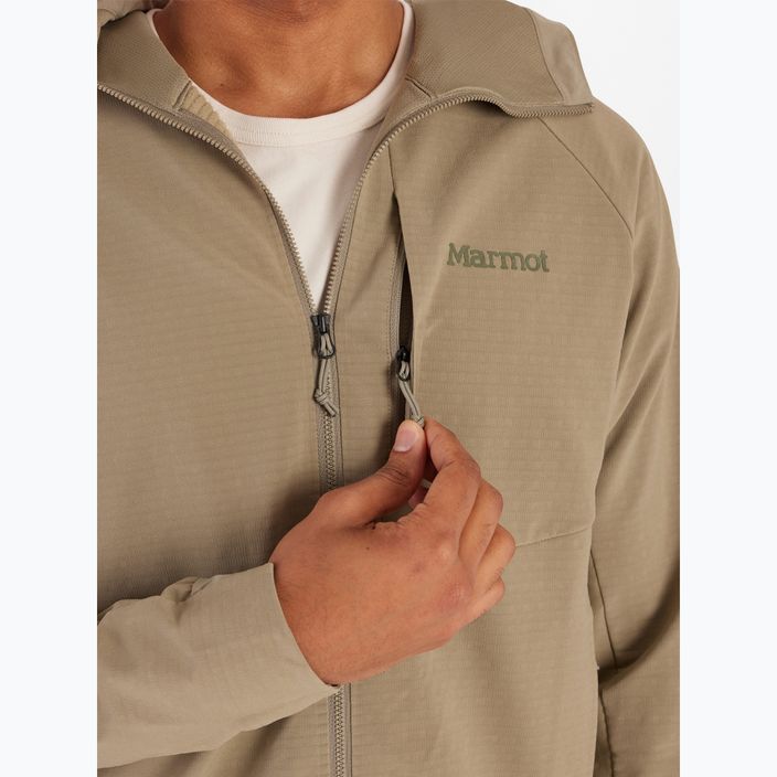 Polar pentru bărbați Marmot Leconte Full Zip Hoody vetiver 6