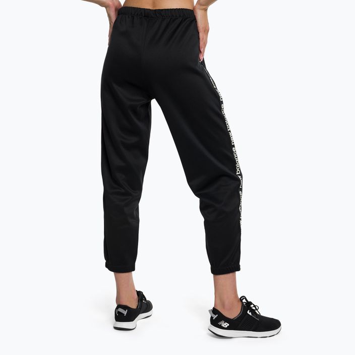 Pantaloni de antrenament pentru femei New Balance Relentless Performance Fleece negru NBWP13176 3