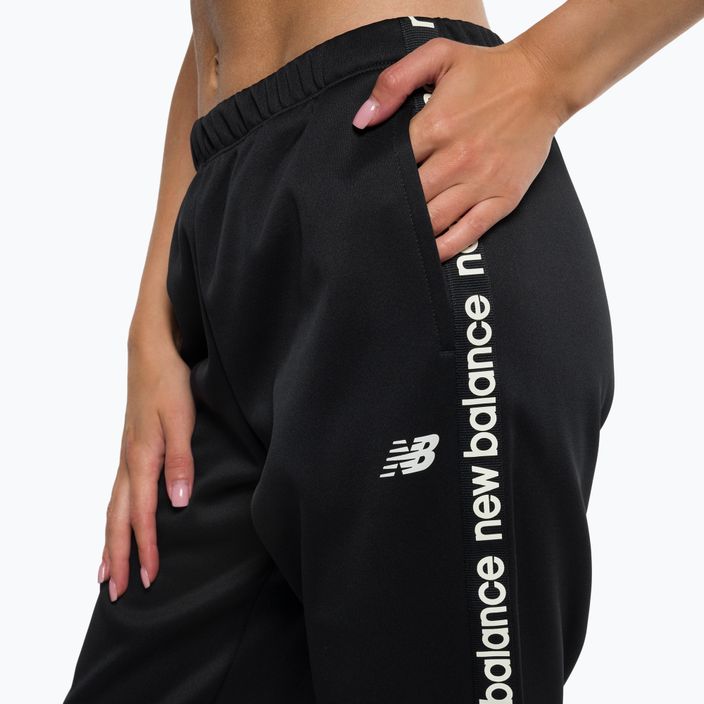 Pantaloni de antrenament pentru femei New Balance Relentless Performance Fleece negru NBWP13176 4