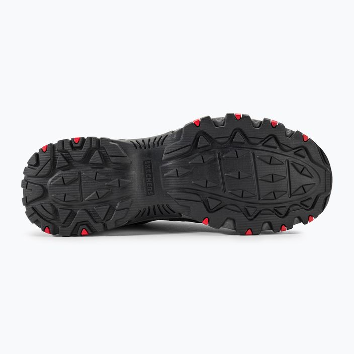Pantofi bărbați SKECHERS Hillcrest negru / cărbune 5