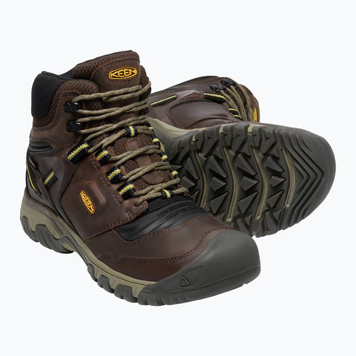 KEEN Ridge Flex Mid pantofi de trekking pentru bărbați maro 1026614 13