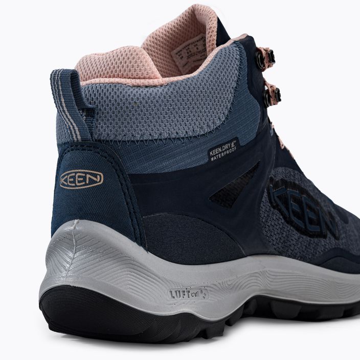 Pantofi de trekking pentru femei KEEN Terradora Flex Mid albastru marin 1026877 8