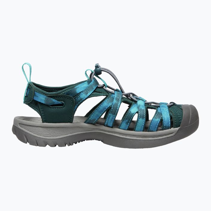 Sandale de trekking pentru femei Keen Whisper Sea Moss albastre 1027362 11