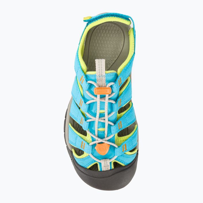 Sandale pentru juniori KEEN Newport Boundless blue atoll/daiquiri green 6