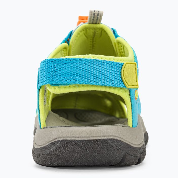 Sandale pentru juniori KEEN Newport Boundless blue atoll/daiquiri green 7