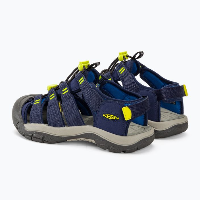 Sandale pentru juniori KEEN Newport Boundless navy academy/evening primrose 3