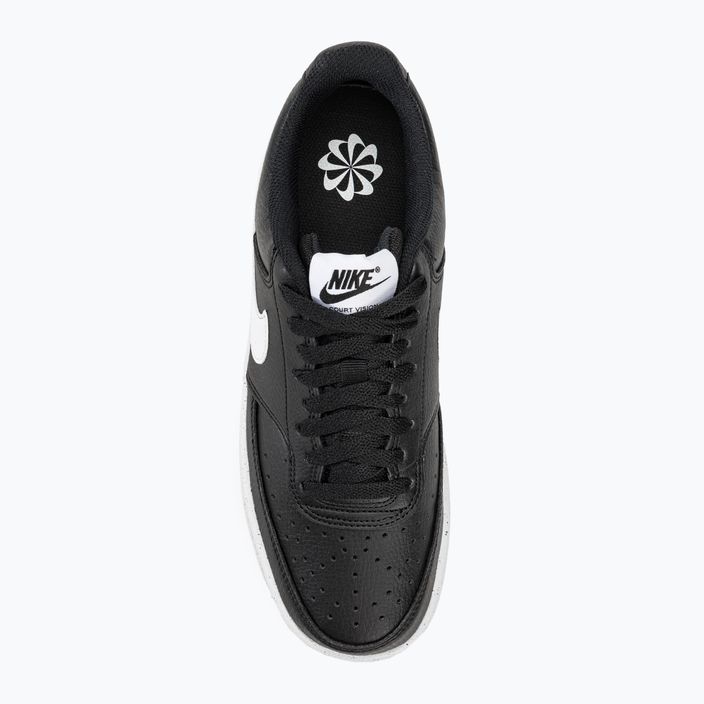 Încălțăminte pentru bărbați Nike Court Vision Low Next Nature black/white/black 5