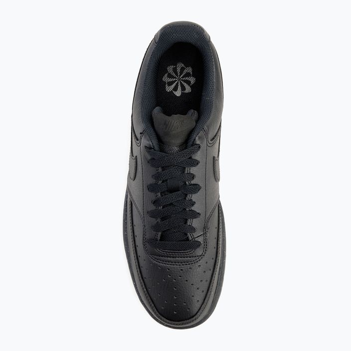 Pantofi bărbați Nike Court Vision Low Next Nature negru / negru / negru 5