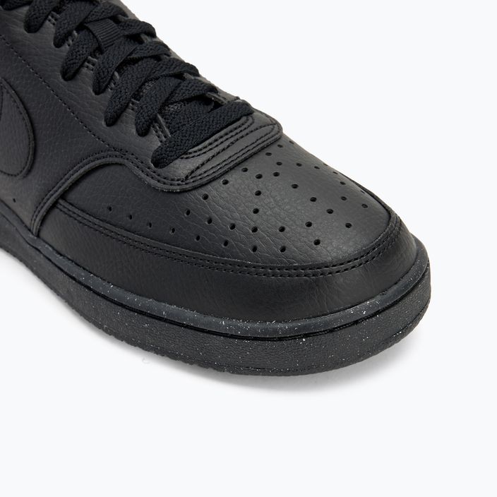 Pantofi bărbați Nike Court Vision Low Next Nature negru / negru / negru 7