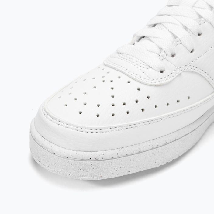 Încălțăminte pentru bărbați Nike Court Vision Low Next Nature white/white/white 7