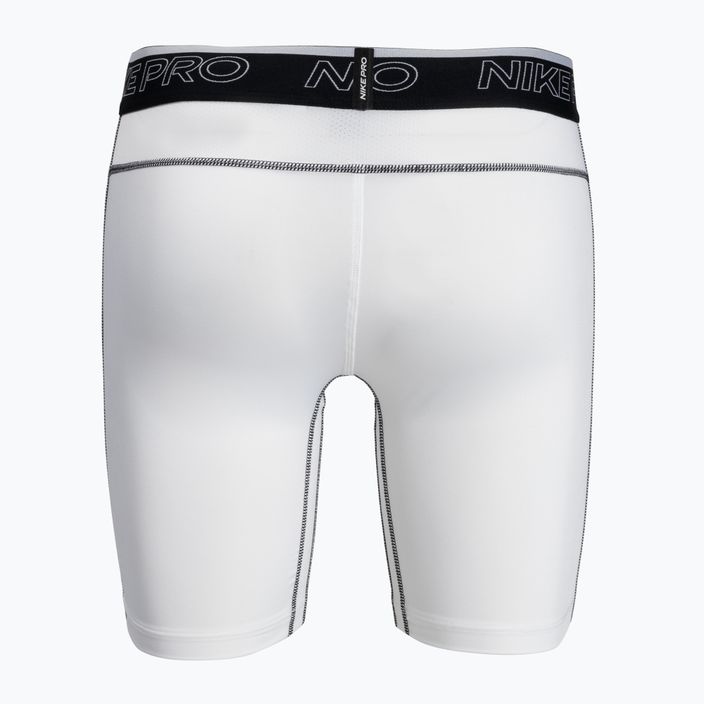 Pantaloni scurți de antrenament Nike Pro Dri-FIT pentru bărbați, alb DD1917-100 2