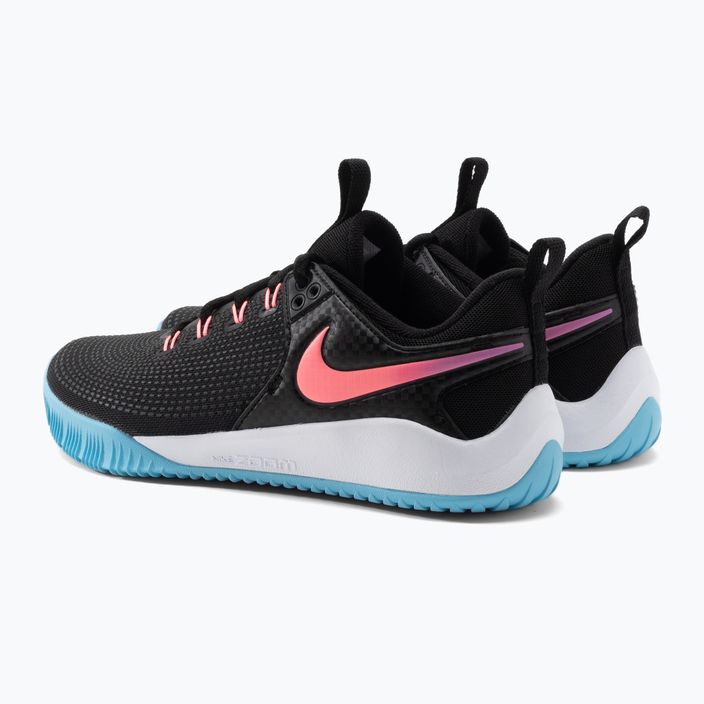 Nike Air Zoom Hyperace 2 LE pantofi de volei negru / roz DM8199-064 3